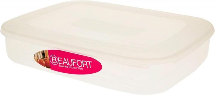 Actual product image Beaufort Rectangular food container With clip-on lid