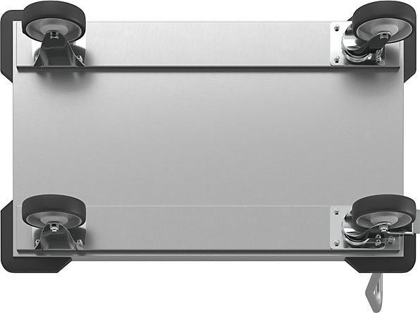 Produktbild eurokraft pro Edelstahl-Plattformwagen (350 kg)