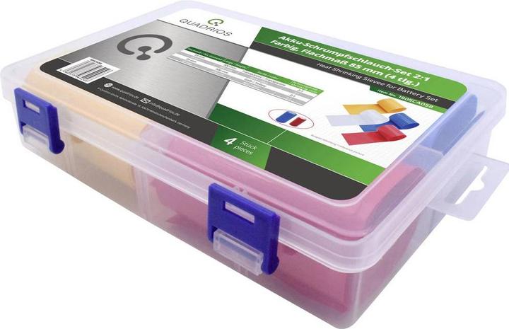 Immagine prodotto Quadrios Set di tubi termoretraibili per batteria 21 formato piatto (4 x)