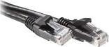Image du produit ACT Câble patch U/UTP CAT6 noir d'1 mètre sans fil avec connecteurs RJ45. Cat6 u/utp snagless bk 1.00m (U/UTP, CAT6, 1 m)