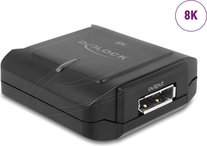 Produktbild Delock Displayport Repeater 8K/30Hz, DP1.4 (DP, 5 cm)