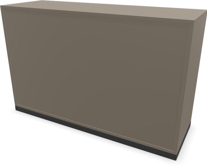 Actual product image Narbutas Choice sliding door cabinet (120 x 40 x 76 cm)