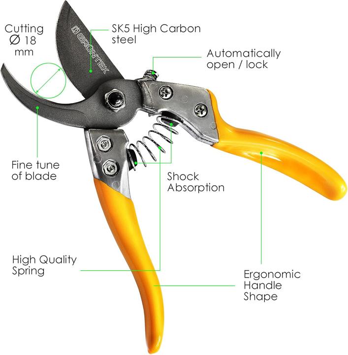 Actual product image Grüntek Bypass Baum-, Garten- & Astschere Phoenix