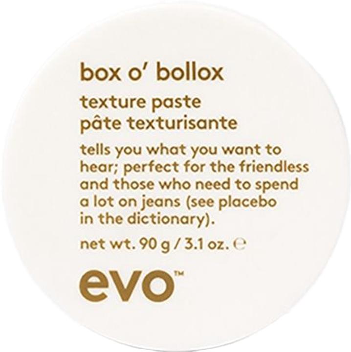 Actual product image Evo Box O' Bollox Texture Paste (Hair paste)