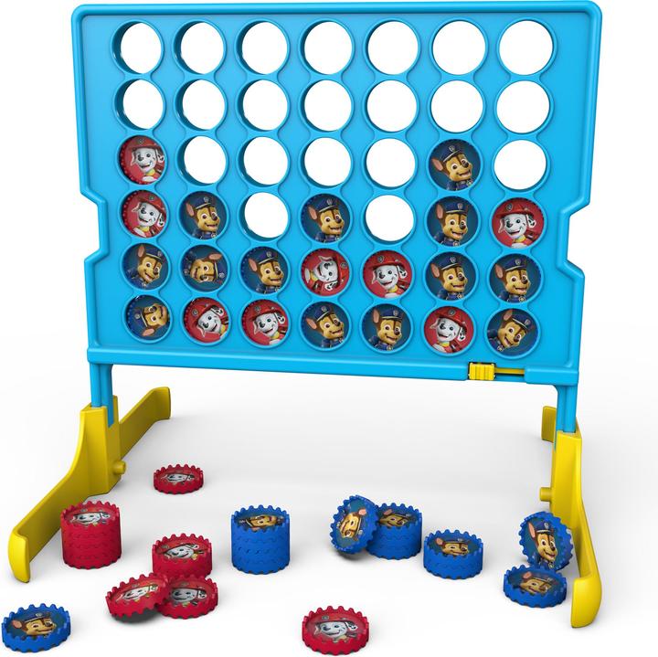 Actual product image Spin Master Paw Patrol - Four in a row (English, French, German, Italian, 2 Players)