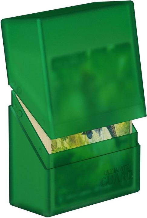 Actual product image Ultimate Guard Card Box Boulder Deck Case Standard Size 40+ Emerald