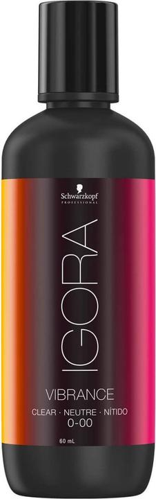Actual product image Schwarzkopf Professional IGORA Vibrance Hair Tint NEW (0-00)