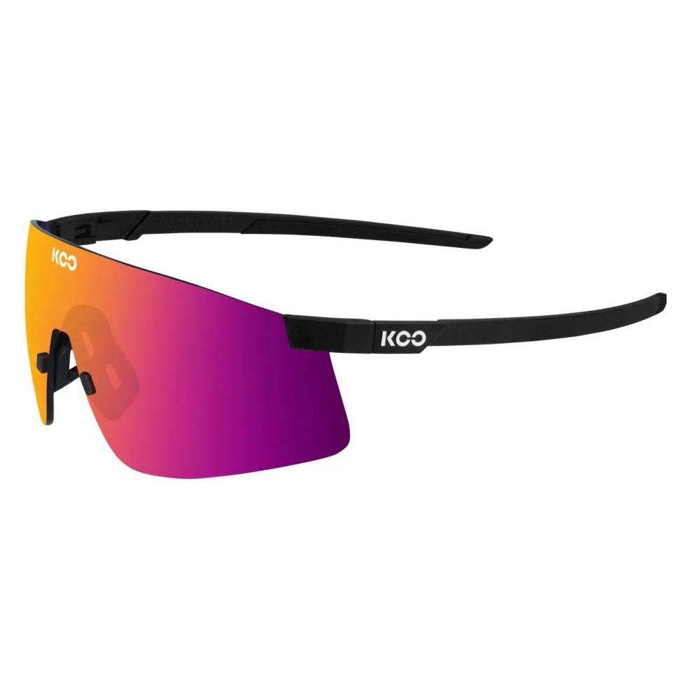Koo, Unisex, Sportbrille, Nova (fuchsia-919, Black Matte, Fuchsia), Schwarz