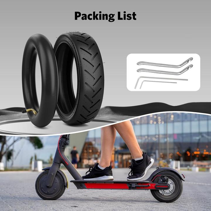 Actual product image Ouxi 2-teilige E-Scooter-Reifen-Set