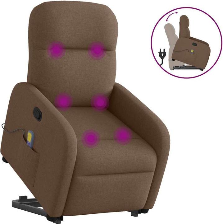 Image du produit vidaXL Massagesessel mit Aufstehhilfe