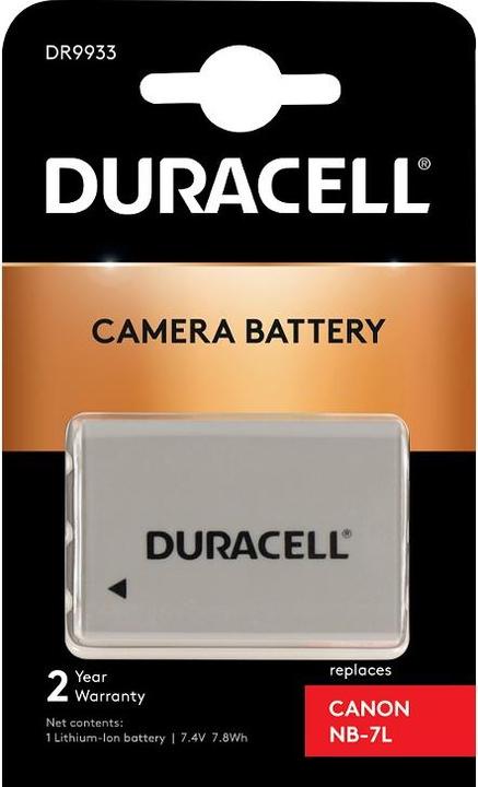 Produktbild Duracell Lithium-Ionen-Akku NB-7L, 1000 mAh (Kamera Akku)