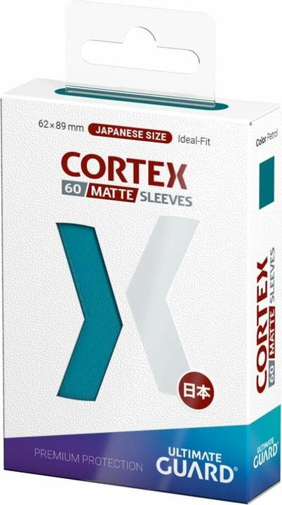 Produktbild Ultimate Guard 60 pochettes Cortex Sleeves Japanese Size Matte Pétrole