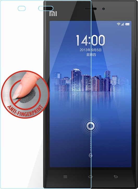 Actual product image Cadorabo Display protection glass (1 Piece, Mi3)