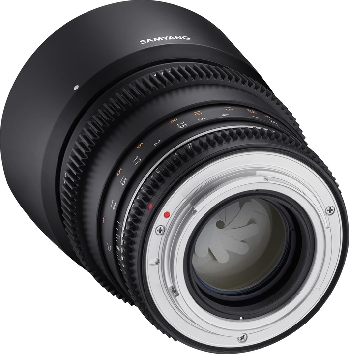 Produktbild Samyang VDSLR 85 mm T1.5 MK2 Canon M (Canon EF-M, Vollformat, Micro Four Thirds, APS-C / DX)