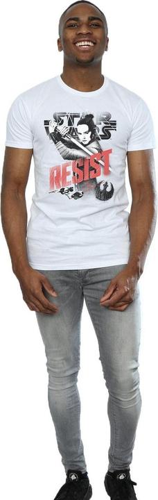 Image du produit Star Wars - T-shirt THE LAST JEDI REY RESIST - Homme (M)