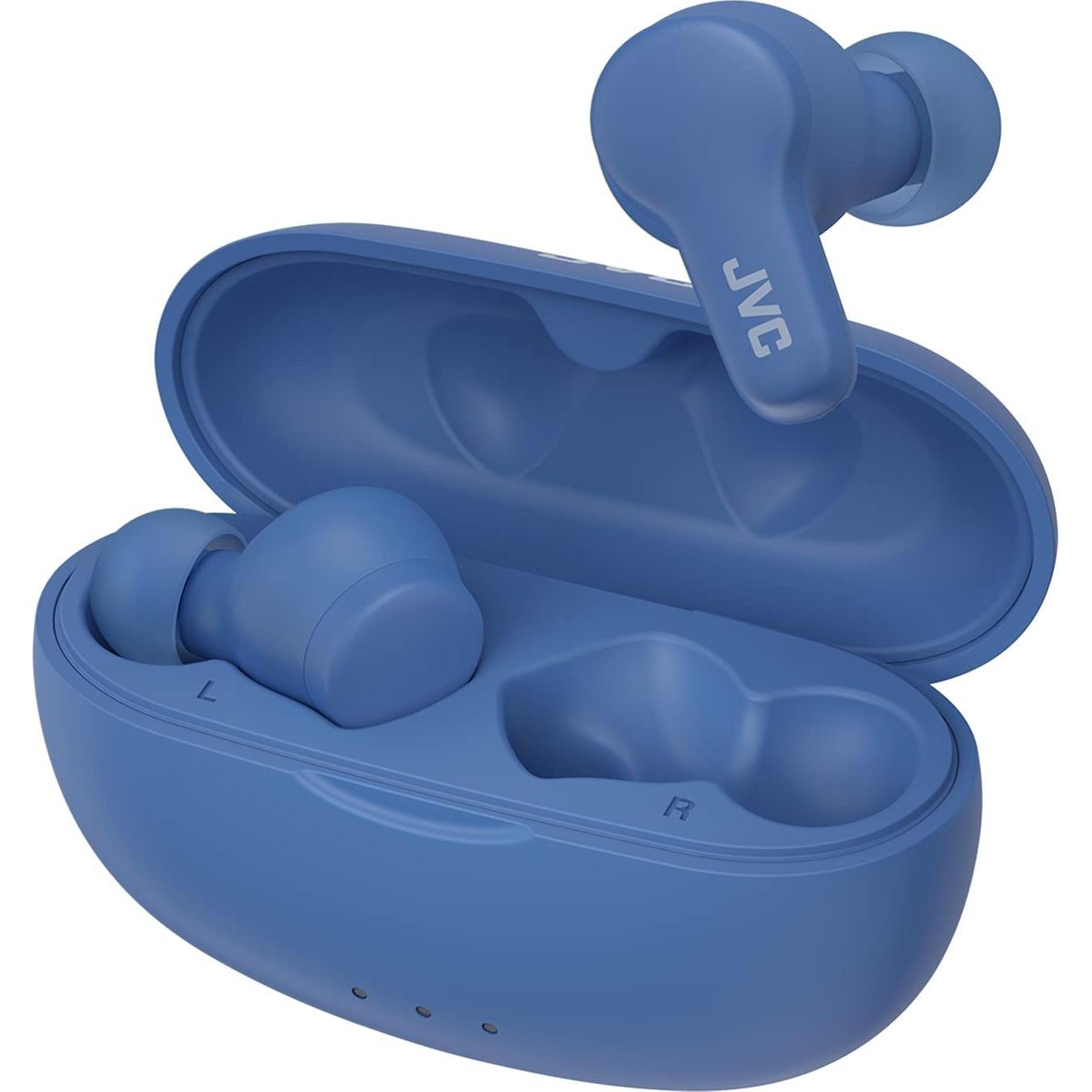 JVC HA-A7T2 Gumy True Wireless met comfortabele pasvorm - Blauw (24 h, Kabellos), Kopfhörer, Blau