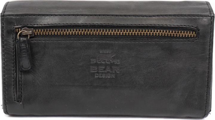 Actual product image Bear Rock Cow Lavato Leather Wallet