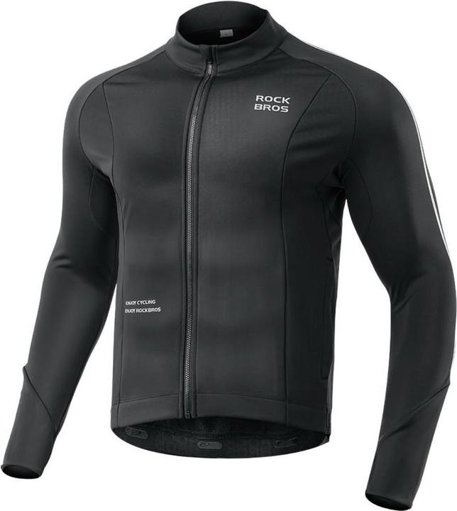 Rockbros cycling jersey 15400002003 long sleeve fall/winter L - black