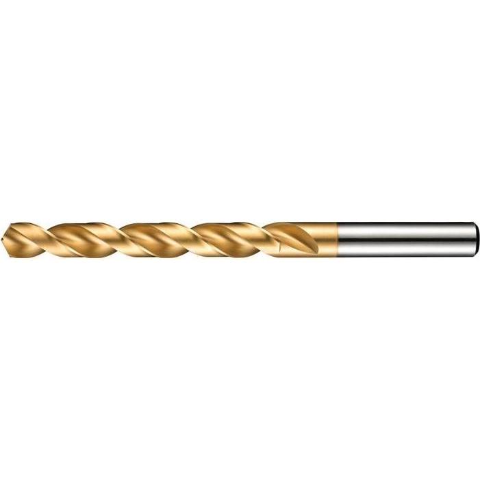 Dormer, Bohrereinsatz, Spiralbohrer DIN 338 A510 Nenn-Ø 12 mm HSS profilgeschliffen TiN Zylinderschaft 4xD Rechts (12 Mi...