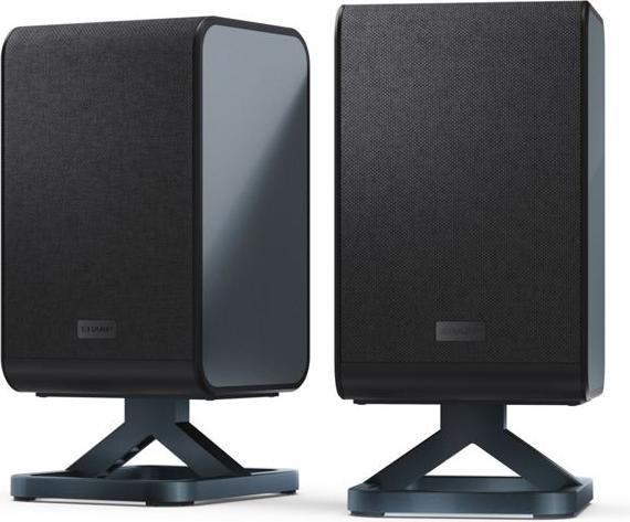 Produktbild Sharp Speakers HT-SPR52021(BK) Q Soundbar 2.0.2 Wireless Rear Surround Speakers, Black | (200 W, 2.0.2 Kanal)
