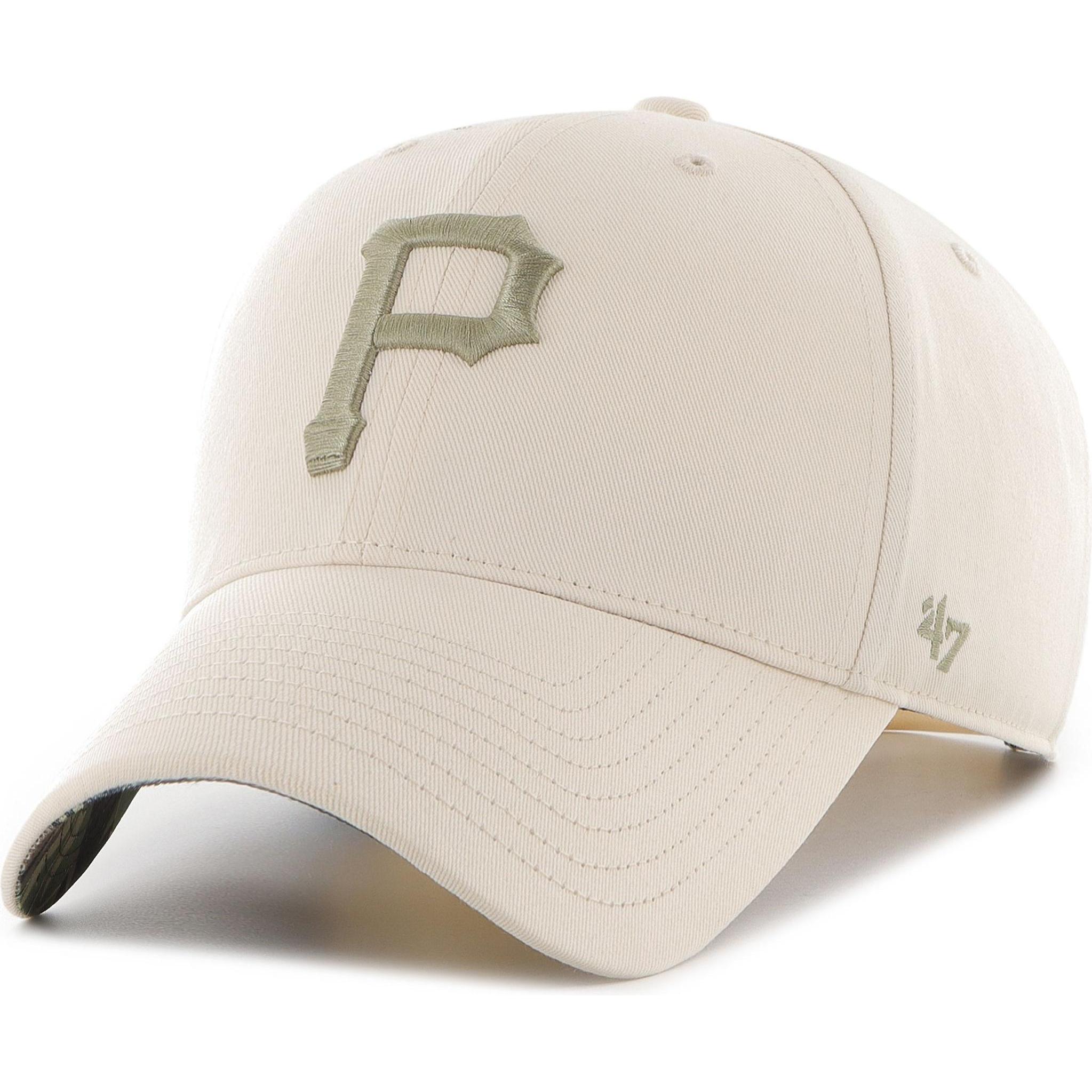 47 Brand, Herren, Cap, Trucker Snapback Cap - TROPIC Pittsburgh Pirates, Beige