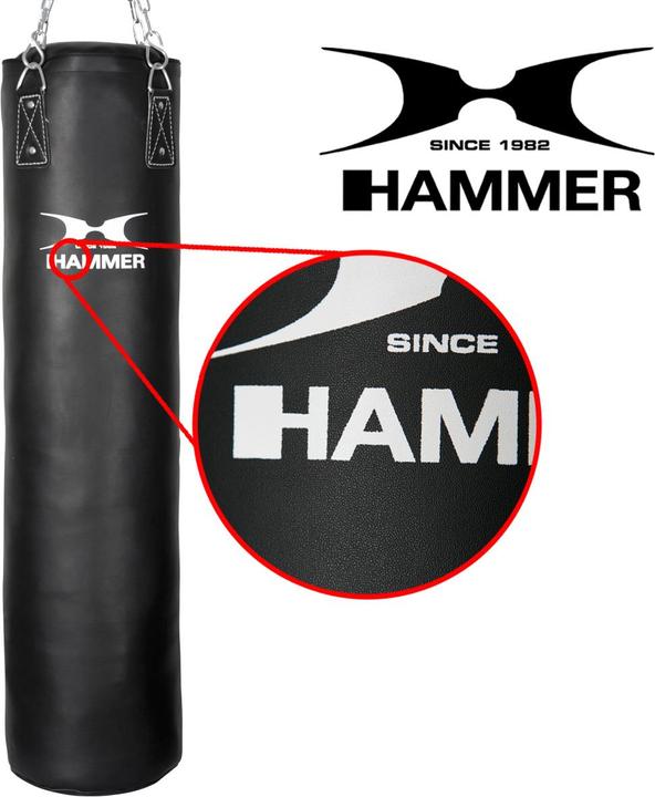 Immagine prodotto Hammer Fitness Premium calcio nero (150 cm, 45 kg)