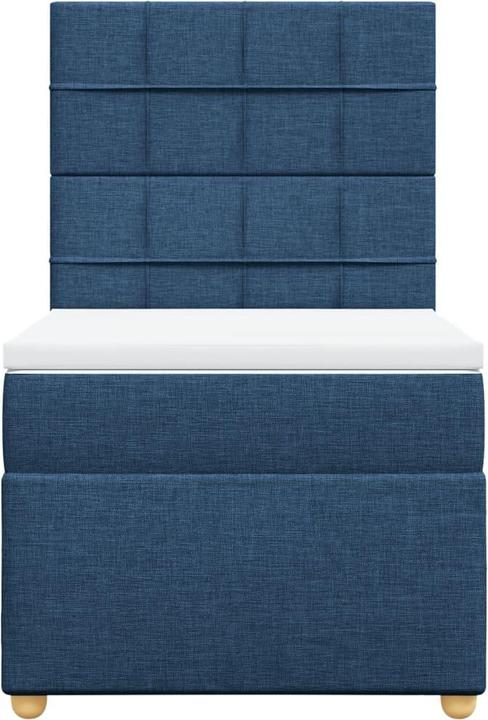 Produktbild VidaXL Bo x springbett mit Matratze 80 x 200 cm Stoff (80 x 200 cm)
