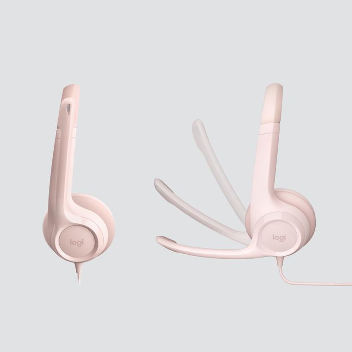 Produktbild Logitech Kabelgebundenes H390-Headset - ROSE - USB (Kabelgebunden, USB-A)
