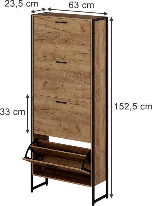 Produktbild Vicco Folda mit 4 Kippfächern