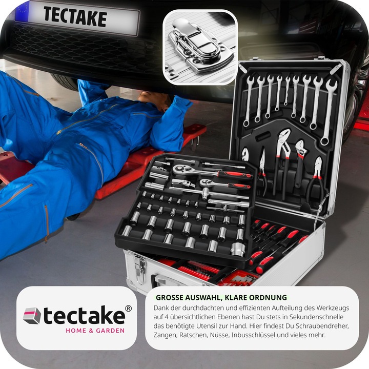 Actual product image tectake Trolley tool box (1 pieces)