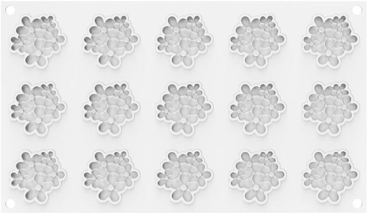 Produktbild Silikomart Silikonform - Flora7 (4.50 cm)