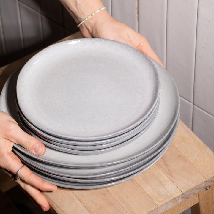 Produktbild Atelier Agave Teller Set 8-teilig Midnight Grey (8x, 21.50 cm)