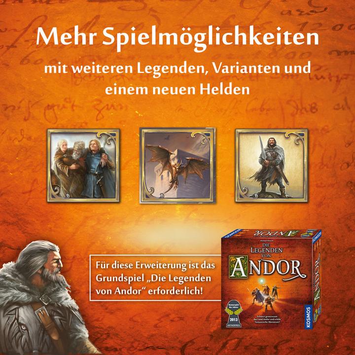 Produktbild Kosmos Die Legenden von Andor - Die Bonus-Box (Deutsch)