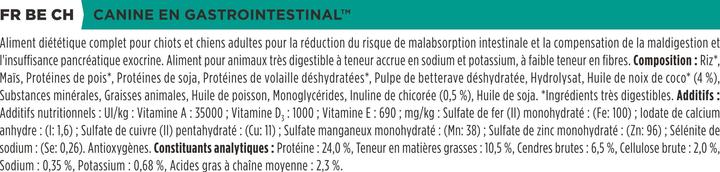 Produktbild Pro Plan Veterinary Diets EN Gastrointestinal 12 kg (Adult, 1 Stk., 12000 g)