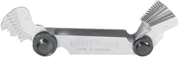 Actual product image Neriox Thread pitch gauge American threads 60°