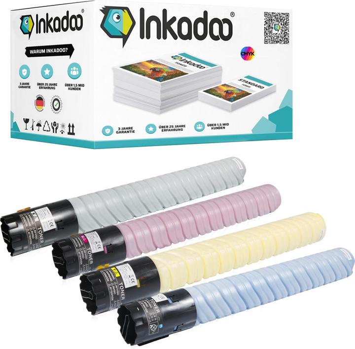 Immagine prodotto Inkadoo Compatibile con Konica Minolta A11G151 / TN216 (M, C, Y, FC)
