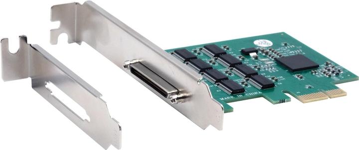 Exsys GmbH PCIe 8S Seriell RS-232 Karte, Octopus Kabel (EXAR/MaxLinear)