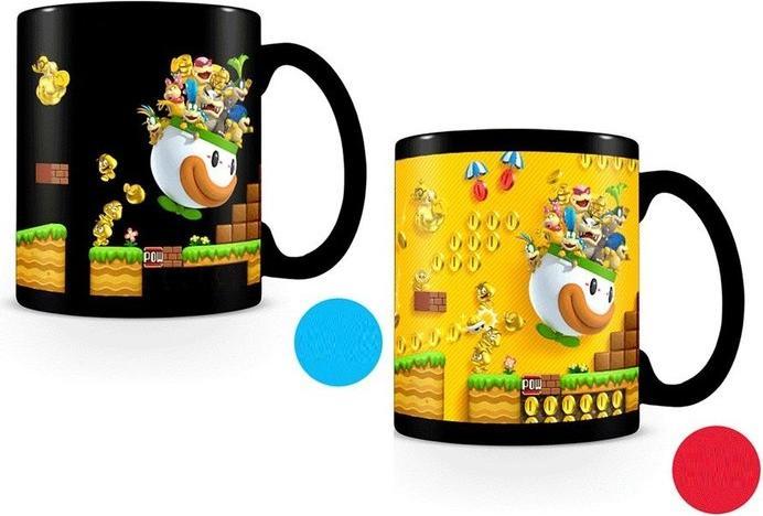 Actual product image Pyramid Tazza Super Mario Bros : Gold Coin Rush Heat Change (295 ml, 1 x)
