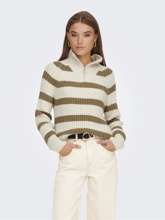 Produktbild Only High Neck Zip-up Strickpullover (XL)