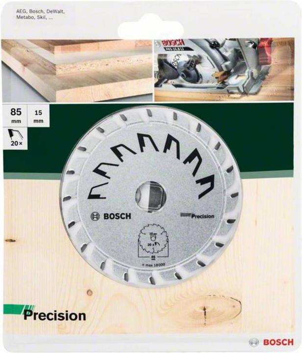 Actual product image Bosch Zubehör Carbide circular saw blade 85 x