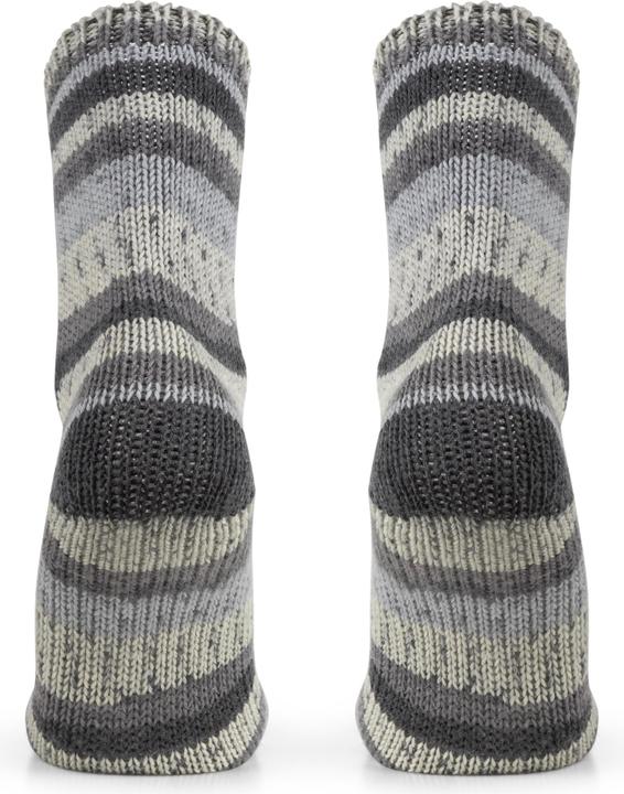Actual product image Normani 2 Paar Gestrickte Wollsocken Bunt-geringelt (pack of 2, 35 - 38)