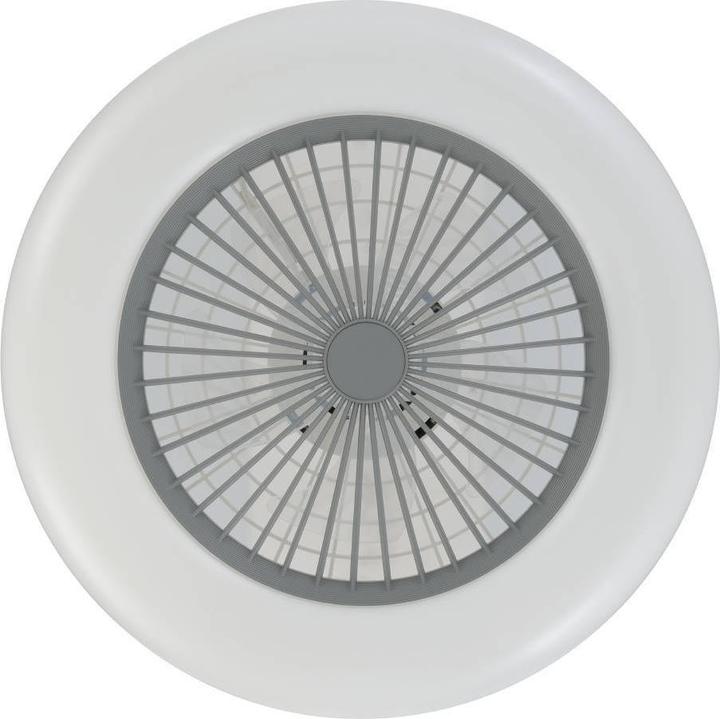 Image du produit EGLO 35144 SAYULITA-L Ventilateur triple LED 3x12.6W Ø550mm Blanc Gris Lacté Couleur de lumière (4800 lm, IP44)