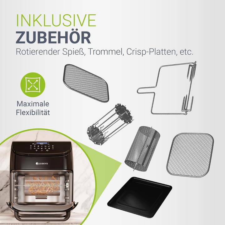 Produktbild Juskys Heissluftfritteuse Airfryer 12L