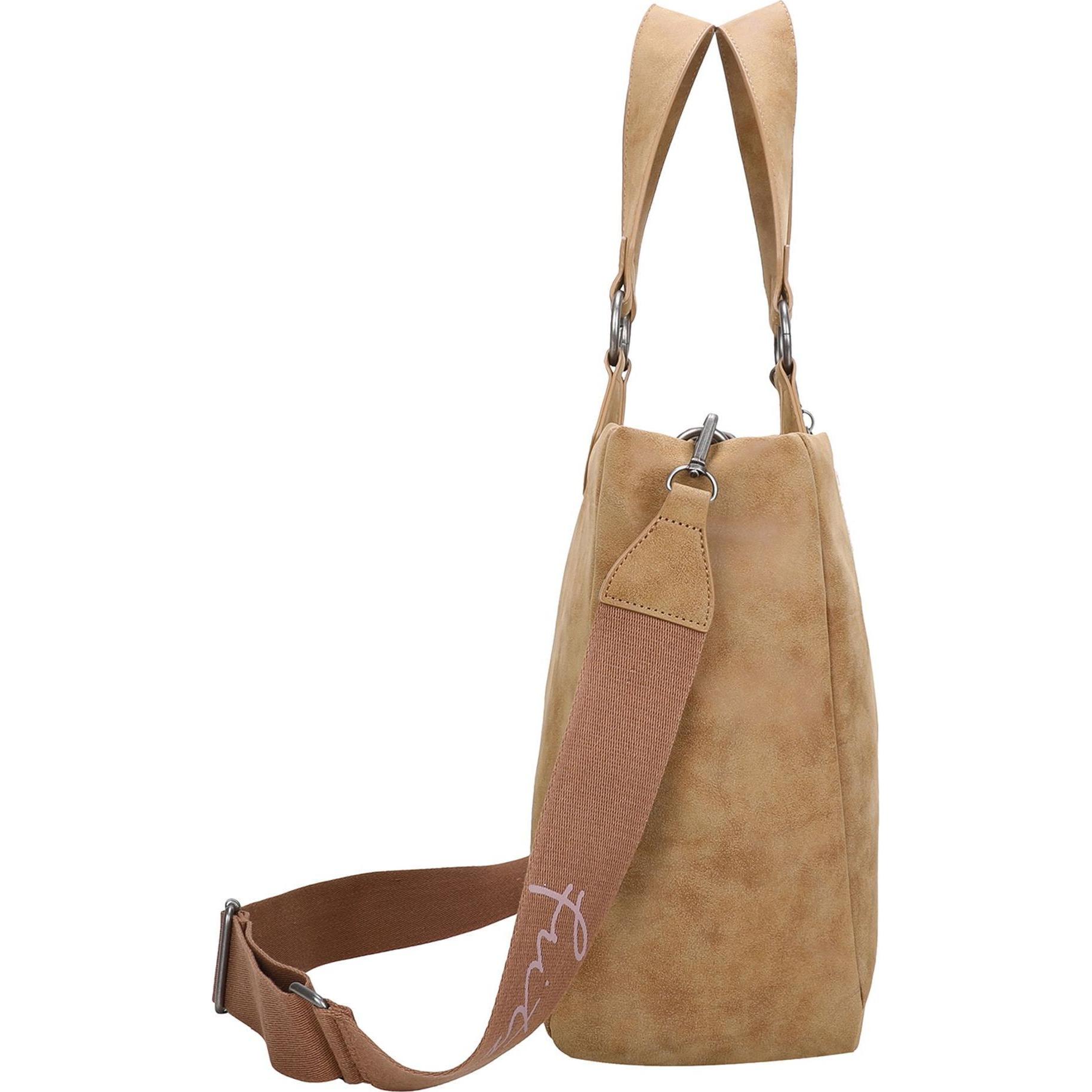 Thumbnail - Fritzi aus Preußen, Tasche, Izzy Vintage Shopper Tasche 42 cm, Grau, (16 l)