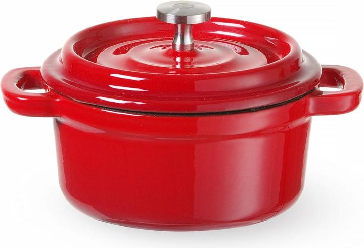 Actual product image Hendi Emaillierter Gusseisentopf (Pan set + pot set, Cast iron, Enamel)