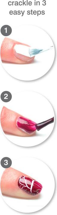 Immagine prodotto Rio Kit unghie Crackle Nails Party ( NCRP) (Borgogna, Azzurro, Red, Smalto)