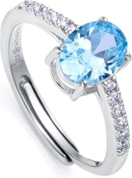Image du produit Viceroy Bague de luxe en argent avec zirconium Clasica 13155A013 - Circuit : 53 mm (53)