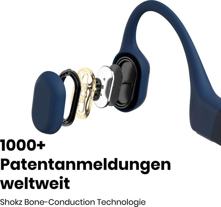 Produktbild Shokz OpenRun (Keine Geräuschunterdrückung, 8 h, Kabellos)