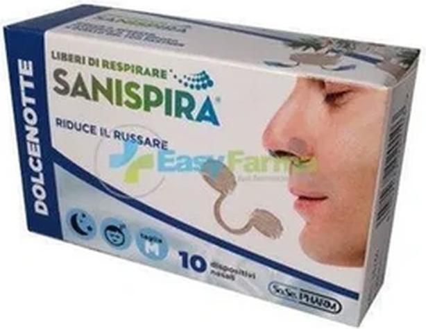 Polifarma Benessere Sanispira Reduziert Schnarchen Grösse M 10 Stück