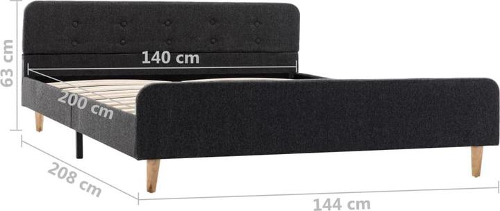 Image du produit vidaXL Bettgestell (140 x 200 cm)